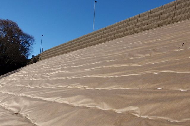 中央高速自動車道法面保護工事